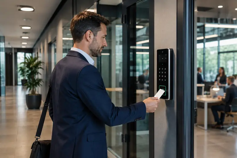 Hikvision toegangscontrole met kaartlezer